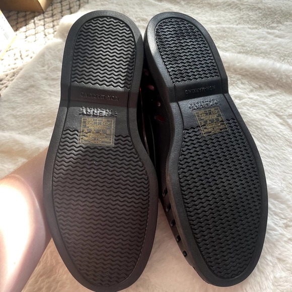 new sperry black a/o float flooded slip on shoes size 7 - Picture 3 of 5